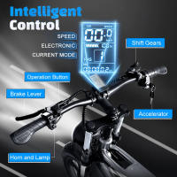 DEEPOWER S7 bicicleta eléctrica para adultos 2000W bicicleta eléctrica de carretera 48V 55Ah Fatbike MTB E-bike 20 "bicicleta eléctrica de montaña 55 KM/H velocidad máxima - details 9