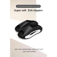 Zapatillas de suela gruesa para hombre, sandalias antideslizantes para baño, ducha de Eva, Verano - details 0
