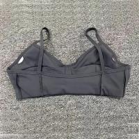 Conjuntos de Yoga con correas desnudas para mujer, sujetador deportivo a prueba de sentadillas, mallas de entrenamiento de cintura alta, pantalones de Fitness, traje de ropa activa para mujer XP81 - details 13
