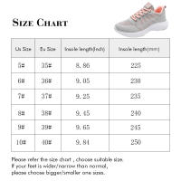 Zapatillas de correr informales grises para mujer, zapatillas de punto transpirables, zapatos deportivos ultraligeros para mujer - details 0