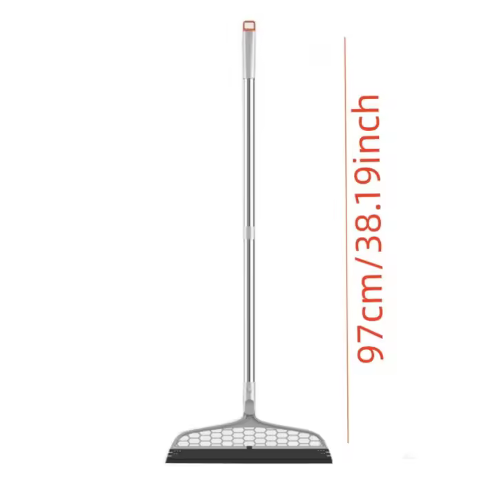 Escoba mágica de silicona para limpieza de suelo, escoba para polvo de pelo de mascotas, limpiaparabrisas para suelo de baño, Herramientas de limpieza del hogar - 1