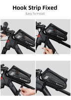 WEST BIKING-bolsa impermeable para bicicleta, bolsa para tubo frontal, soporte para teléfono móvil con pantalla táctil, accesorios para ciclismo de montaña y carretera - details 17