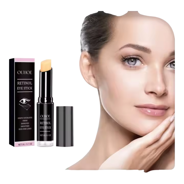 Barra de Ojos Retinol Anti-envejecimiento, Reducción de Ojeras, Levantamiento y Firmamiento, Blanqueo, Hidratación y Reparación de Piel Herramientas de Cuidado de la Piel Facial - 1