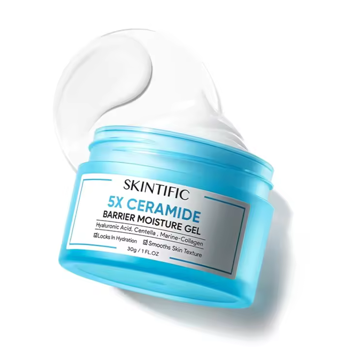 SKINTIFIC Crema Hidratante Rostro para el cuidado del cuerpo Cremas faciales con Ácido Hialurónico y Ceramidas 5X Hidratante Hidratante - 1