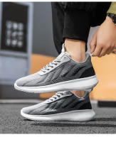 Zapatillas deportivas informales para hombre, calzado transpirable con plataforma que aumenta la altura - details 16