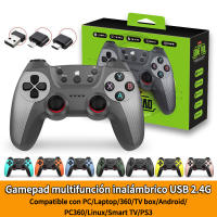 Controlador de Juego Multifuncional Inalámbrico USB 2.4G para PC/Portátil/Android/PC360/TV Box/Game Box/Linux/PS3 Tipo de Enchufe para PC/Laptop/Android/PC360/TV Box/Game Box/Linux/PS3 Host - details 0
