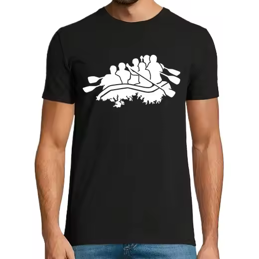 canotaje,Camiseta de Pádel Divertido, ropa para exteriores - 1