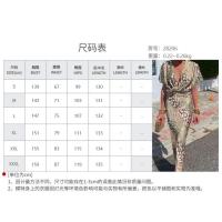Vestido de verano de manga corta para mujer, vestidos informales estampados con cuello en V para mujer - details 0