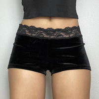 BUNO-pantalones cortos con estampado de leopardo y lentejuelas para mujer, ropa para discoteca, disfraz ajustado de cintura baja Y2K, mini pantalones cortos, trajes de fiesta para mujer de verano - details 17