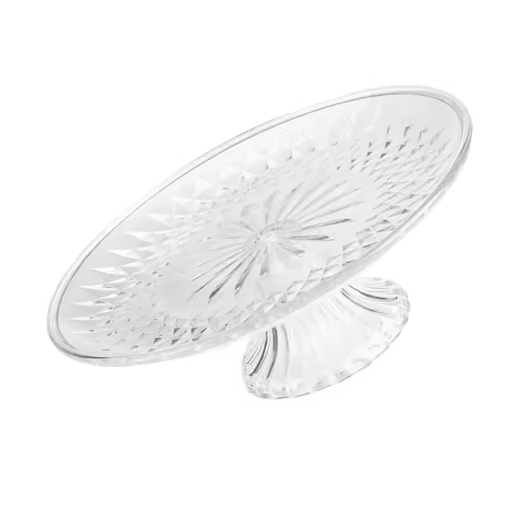 Soporte redondo para pasteles, bandeja para servir, platos seguros de grado alimenticio para pasteles, postres, magdalenas y frutas - 1