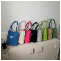 Bolsa de hombro de arte para mujeres _ bolsa de lona necube _ bolsa de pan casual - details 34