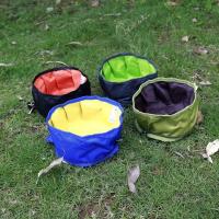 Durable con mosquetón, cuenco plegable para mascotas, contenedor de comida para cachorros impermeable, cuenco alimentador de agua y comida, contenedor de comida para cachorros - details 10