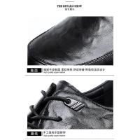 Zapatos de cuero de alta gama de cuero puro nuevo vestido de negocios de cuero transpirable casual - details 9