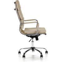 Morgan reclinable Negro, Piel sintética, Silla ejecutiva con reposacabezas y conjín engrosados, Altura Ajustable, Diseño ergonómico - details 11