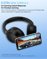 Auriculares Inalámbricos QCY H2 Pro Modo BASS HIFI 3D Estéreo 70H Tiempo de Reproducción Auriculares para Juegos Bluetooth 5.3 con Micrófono Cableado y Inalámbrico Control de Volumen - details 11