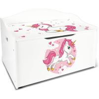 Caja de Juguetes Blanca con Almacenamiento Tamaño 68 x 42 x 46 Ideal para Dormitorio de Niños - details 8
