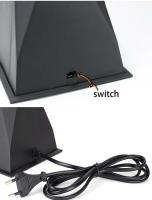 Lámpara eléctrica de bola de Plasma mágica de cristal, luz nocturna de 220V, 3, 4, 5 y 6 pulgadas, regalo para niños, decoración de cumpleaños y Navidad, novedad - details 3