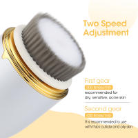 Cepillo de limpieza Facial 3 en 1, exfoliante Facial de silicona, limpiador eléctrico de poros, espinillas, limpieza profunda de la piel, masaje exfoliante - details 3