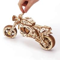 DIY coches todoterreno mecánicos, rompecabezas de madera, juguetes para niños, Jeep clásico, Kits de bloques de construcción, modelos para niños y adultos, regalo militar 3d Ww2 - details 15