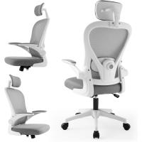 Oficina Ergonómica, Silla Gaming, con Reposacabezas Ajustable, Soporte Lumbar y Apoyabrazos Plegables, Asiento Cómodo para Juegos, Capacidad Máxima de 120 kg - details 0