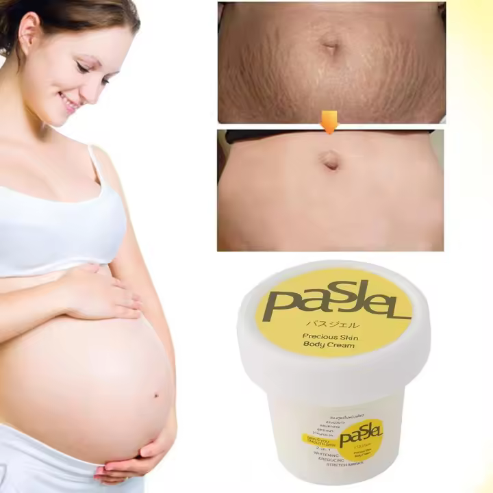 Crema reparadora de estrías Pasjel de Tailandia, 50ml, marcas potentes, cicatriz postparto, estiramiento Cr, removedor precioso para el cuerpo durante el embarazo Sk U0T0 - 1