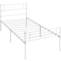 Cama Individual Hierro Cama Metálica para colchón de 90 x 190cm Cama Industrial Estructura Metal - details 9