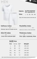 Conjunto de camiseta y pantalones cortos sin costuras de seda helada para hombre, ropa deportiva elástica de secado rápido con cuello redondo, ropa de dormir informal, ropa fina para el hogar - details 11