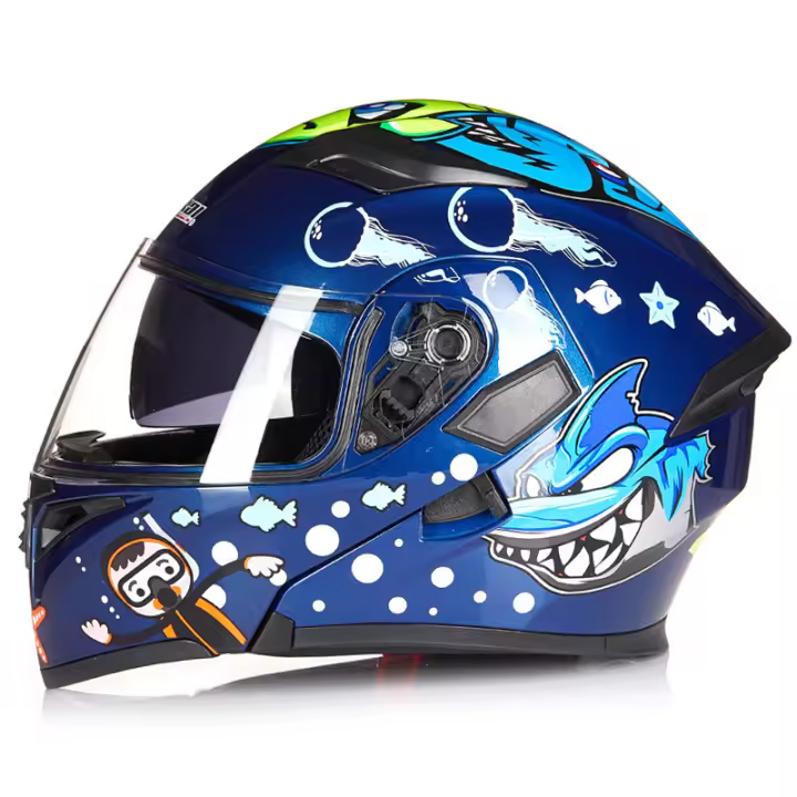 Casco integral motocross hombre modular adulto MX Carreras de Locomotora - 1