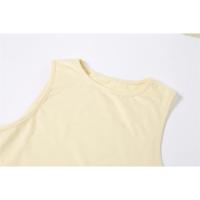 Conjunto de Moda de Verano para Mujeres de 2 Piezas Tops de Tanque sin Mangas de Cuello Redondo - details 9