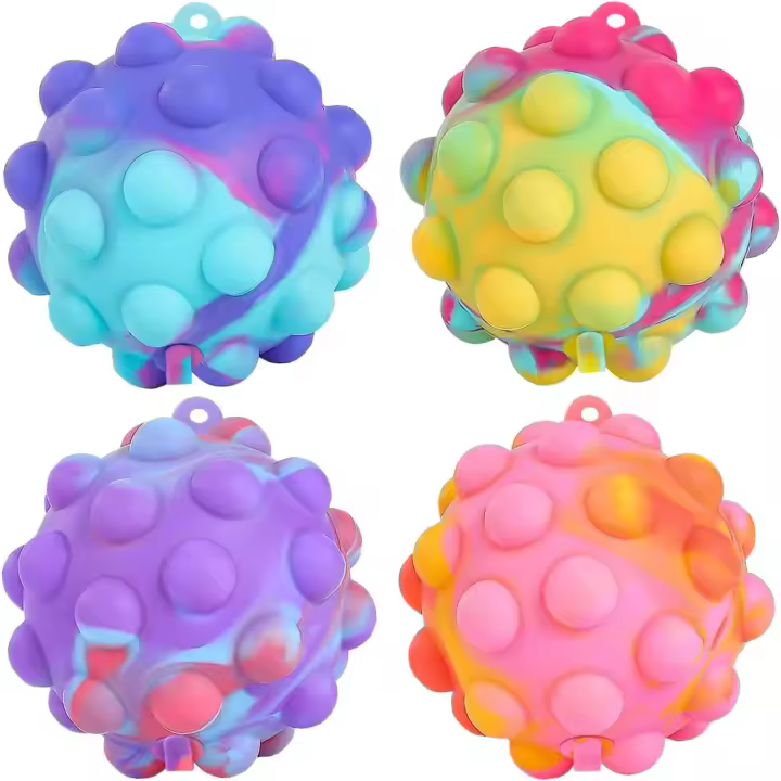 Bolas antiestrés para niños y adultos, juguetes sensoriales para autismo, juguetes para apretar a granel, alivio del estrés, Pascua - 1