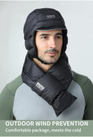 Bufanda de Cuello de Pluma de Ganso Blanco AONIJIE M36 Unisex Ligera para Invierno Al aire libre 800FP Para Ciclismo Camping Esquí Snowboard Senderismo - details 1