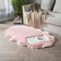 Alfombra de Lana Suave para Dormitorio Sala de Estar Alfombra para Coche Sofá Silla Cojín Lavable Alfombra de Piso para Dormitorio - details 36