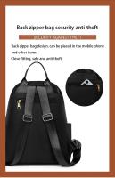 Mochila de nailon de alta calidad para mujer, morral escolar grande de viaje, bolso de hombro para chicas adolescentes - details 0
