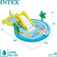 Centro Juegos Hinchable Dinosaurio 249x191x109 cm 272l (57444) - details 14