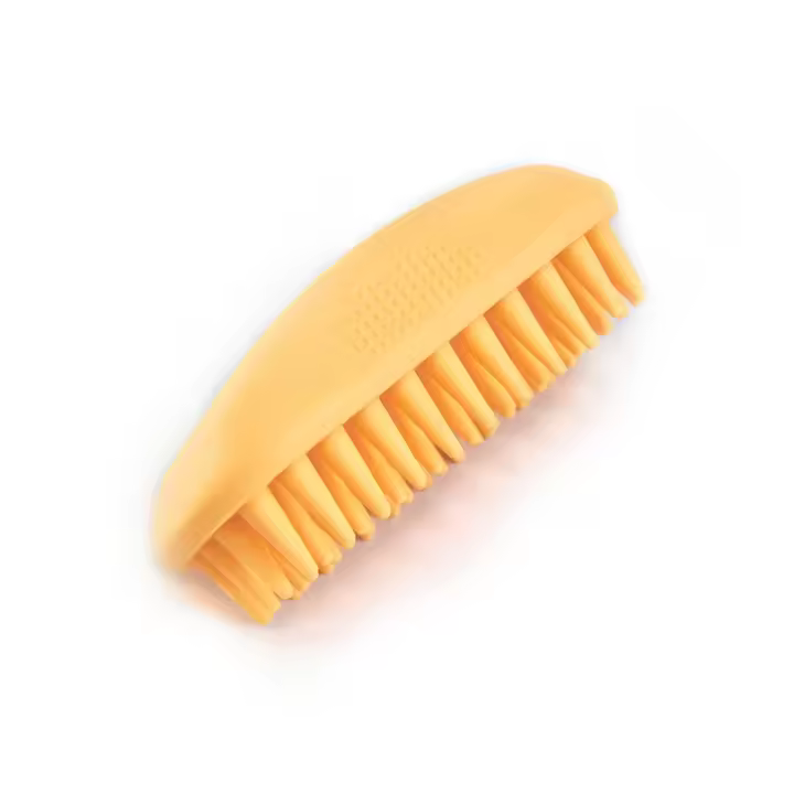 Cepillo de Peluquería para Perros de Silicona Cepillo de Baño Antideslizante Masajeador - 1