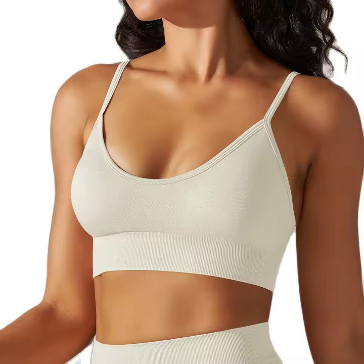 Hamidou-Sujetador deportivo de Yoga para mujer, Top Sexy, ropa interior transpirable, Fitness, Yoga, gimnasio - 1