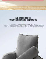 Cojín de respaldo Triangular para sofá, almohada decorativa para cabecera de cama, tumbona, lectura de TV, Lumbar - details 6