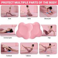 Almohadilla De Rodilla Para Yoga Y Ejercicio Absorción De Choque Gruesa Soporte Portátil Almohadilla De Rodilla Y Codo Accesorios De Yoga Fitness - details 4