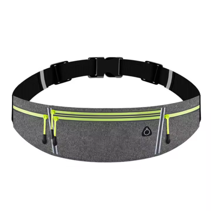 Con bolsa para botella, riñoneras para correr, bolsa ligera multifunción para correr maratón, funda impermeable, bolsa para teléfono deportivo - 1