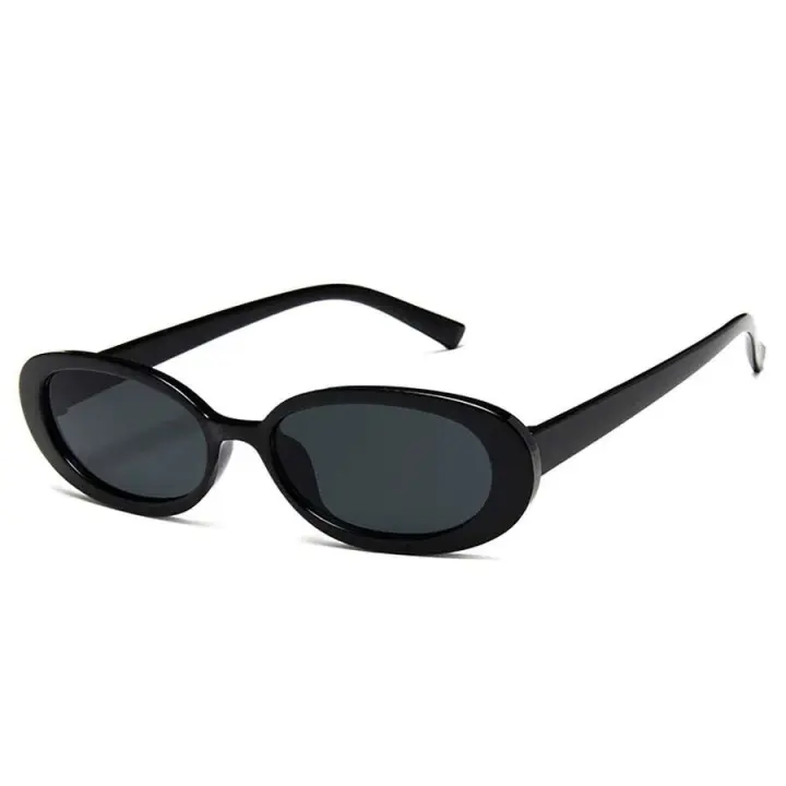 Gafas de Sol Vintage Pequeñas Ovaladas Marca Diseñadora Protección UV400 - 1