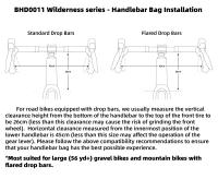 Rhinowalk-arnés para manillar de bicicleta, bolsa impermeable de 8L-13L para bicicleta de montaña, carretera, grava, Bikepacking, bolsa seca extraíble, ciclismo frontal - details 0