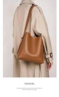 Mochila de Lujo de Cuero Genuino Leten Diseño de Parasaje a la Moda Gran Capacidad - details 11
