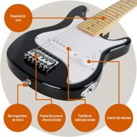 Paquete de Guitarra Eléctrica para Principiantes Tamaño 1/4 Amplificador Portátil de 5 W Cable - details 11