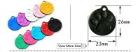 WHOLESALE 100PCS Dog Tag Name Plate Pet ID Tag Personalized Dog ID Tags Collar Accessories Pet Pendant Personalized Customized - details 7