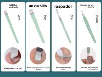 Juego de Manicura Cortaúñas Herramientas de Belleza de 7 Piezas Pala para Orejas - details 23