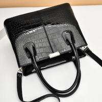 Bolso de hombro de charol de cuero PU para mujer, bolso de diseñador de lujo, bolso de compras de gran capacidad, moda - details 12