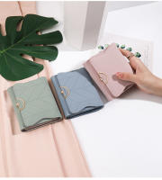 Cartera pequeña para mujer, nuevo diseño de nicho, tarjetero fresco de estilo coreano para estudiante, monedero plegable, Mini - details 14