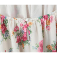 Vestidos 2025 Verano Mujer Sexy Espalda Descubierta Patchwork Estampado Floral Vestido de Tirantes Cintura Alta Línea A Mini Vacaciones Casual Robe - details 11