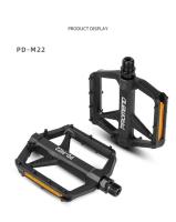 PROMEND Pedal de nailon para bicicleta antideslizante DU manga Reflector bicicleta de montaña Cycg Accesorios - details 7