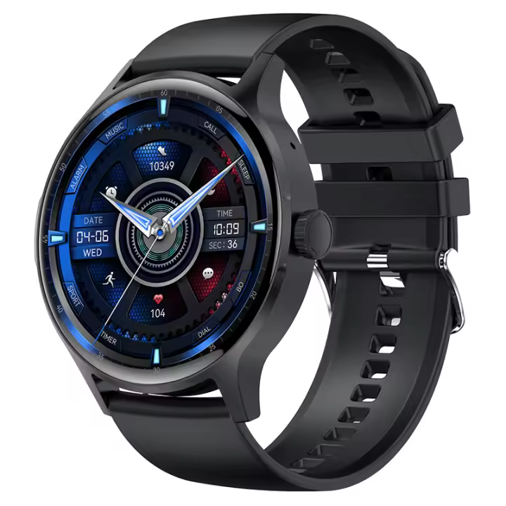2024 Reloj Inteligente Hombres Mujeres, Smartwatch with Llamada Bbluetooth, Pantalla AMOLED de 1,43 ", IP68 Impermeable, Más De 100 Modos Deportivos, Monitor de Oxígeno En Sangre, Frecuencia Cardíaca y Sueño, compatible con Huawei iPhone Xiaomi Android - 1